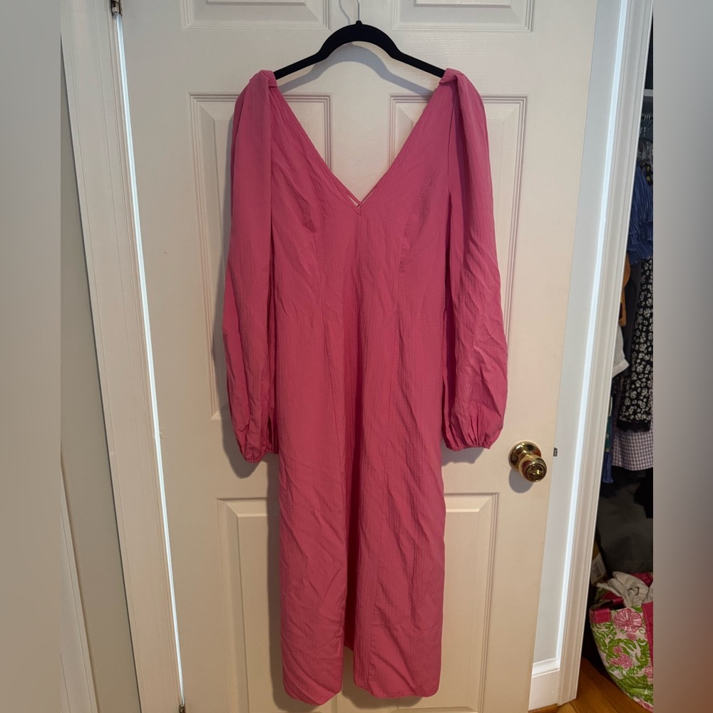 ASOS Tie Back Midi Dress, size 4